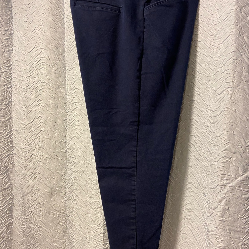 croft & barrow Navy Straight-Leg Womens Pants